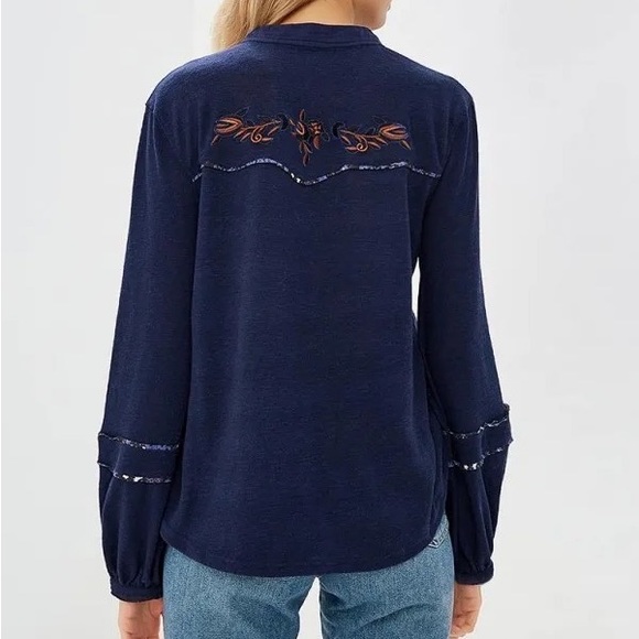 Free People Sundance Western Top - Picture 9 of 10